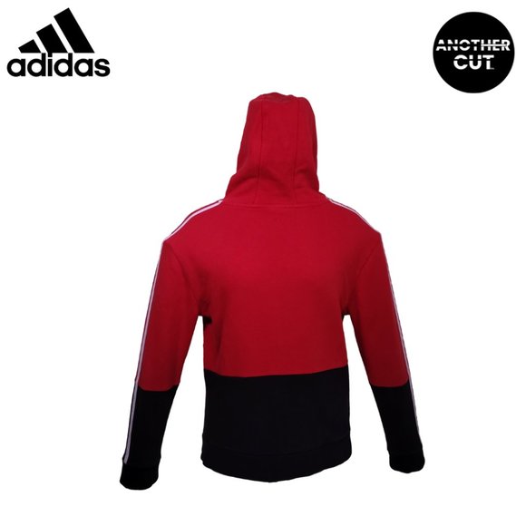 red and black Adidas Hoodie - Picture 4 of 4